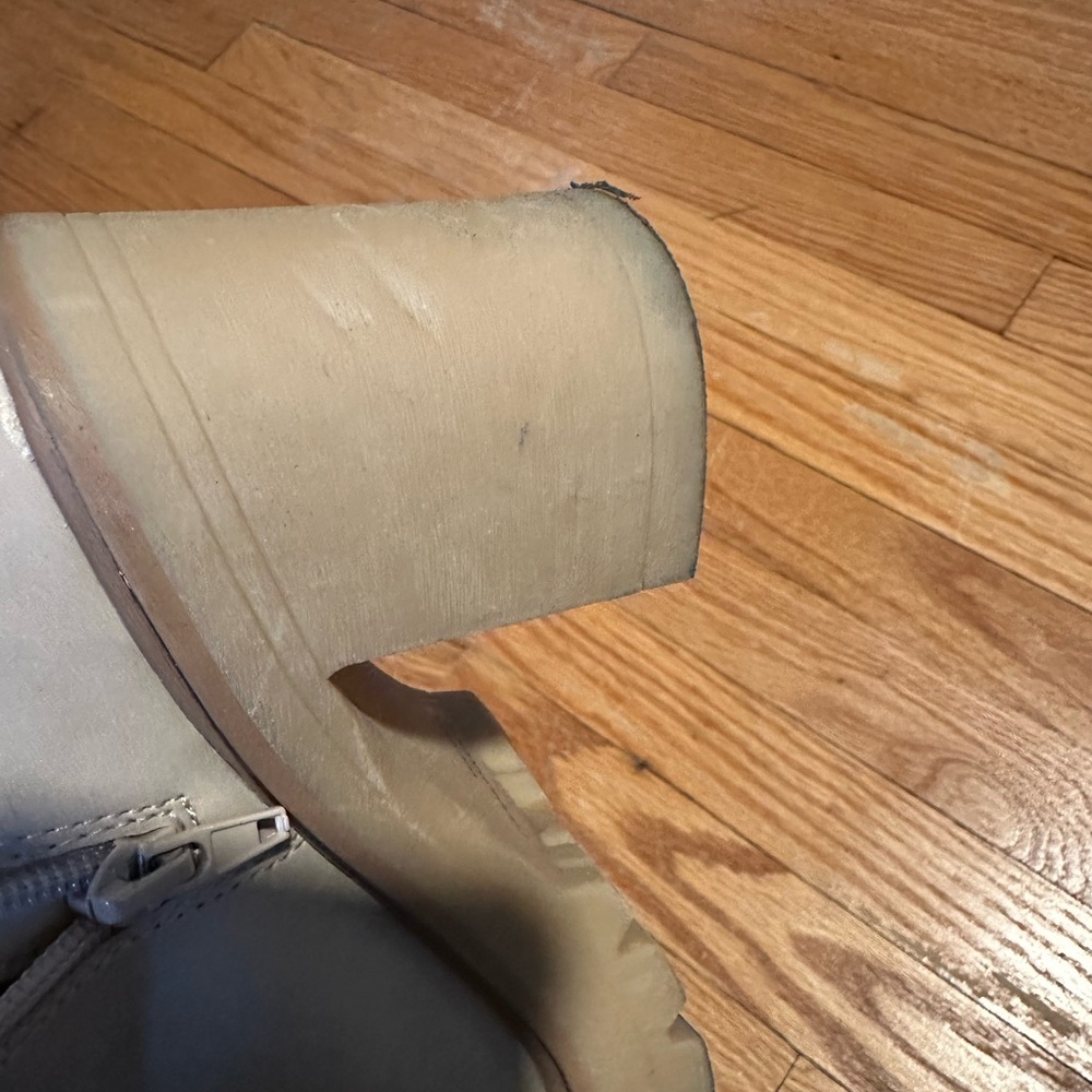 Dolce Vita Light Taupe Tan Jade H2O Ankle Booties - Picture 4 of 5